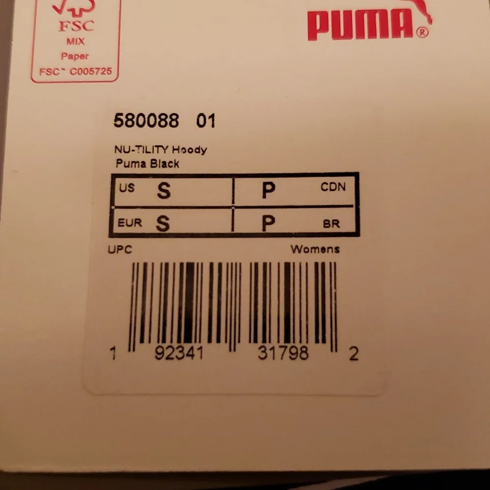 Nwt Puma sweater - Picture 4 of 4